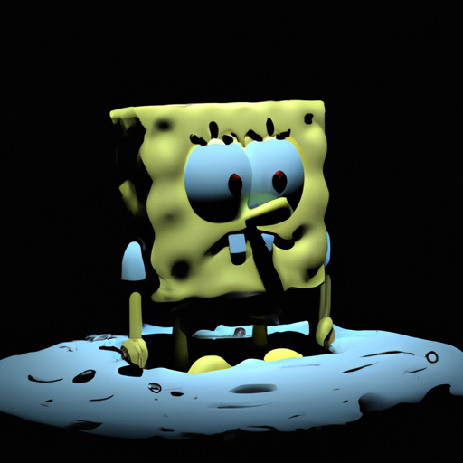 buatkan spongebob